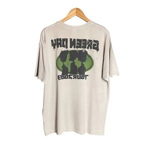 Vintage Y2K Green Day Tour Punk Rock Band T-Shirt Gift For Birthday